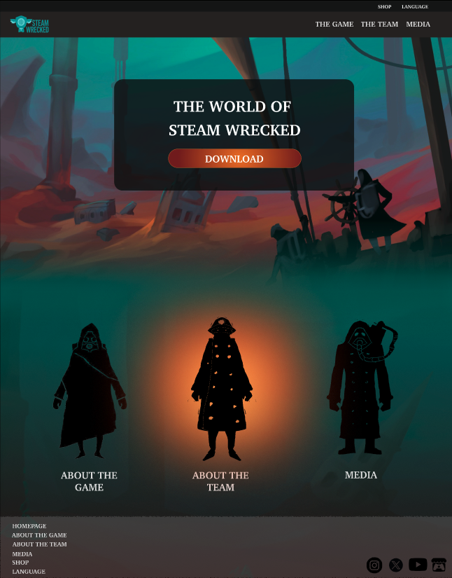 Steam Wrecked Project